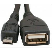 Дата кабель Atcom OTG USB 2.0 AF to Micro 5P 0.8m Фото