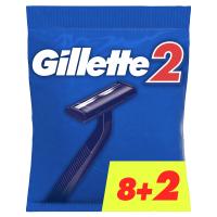 Бритва Gillette 2 одноразова 10 шт. Фото