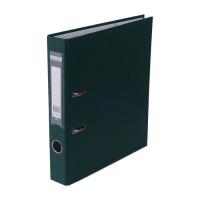 Папка - регистратор Buromax А4, 50мм, JOBMAX PP, dark green, built-up Фото