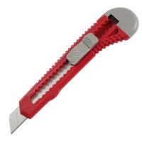 Нож канцелярский Axent 18 мм, blister, gray-red Фото