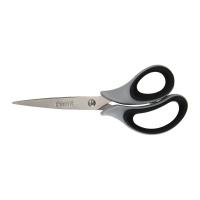 Ножиці Axent Duoton Soft, 16,5см, gray-black Фото