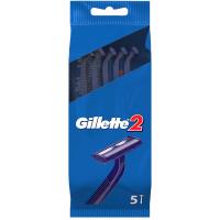 Бритва Gillette 2 одноразова 5 шт. Фото