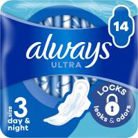 Гигиенические прокладки Always Ultra Night 14 шт Фото