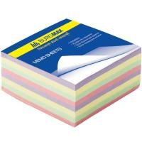 Папір для нотаток Buromax DECOR 80х80х30мм, glued Фото