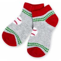 Шкарпетки дитячі Bross с мячом 1-3 серые Фото