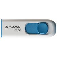 USB флеш накопичувач ADATA 32GB C008 White USB 2.0 Фото