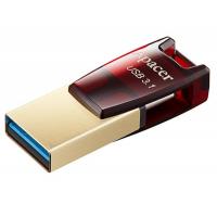 USB флеш накопичувач Apacer 64GB AH180 Red Type-C Dual USB 3.1 Фото