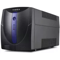 Источник бесперебойного питания Vinga LED 800VA plastic case with USB Фото