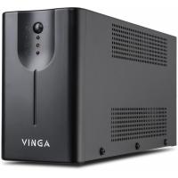 Источник бесперебойного питания Vinga LED 800VA metal case with USB Фото