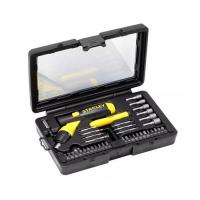 Набор отверток Stanley Pistol Grip Ratchet с храповым механ., 36 вставк. Фото