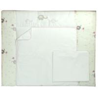 Пеленальный матрасик Верес Elephant pink Фото