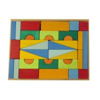 Конструктор Nic деревянный Тоскана большой 36 эл Фото