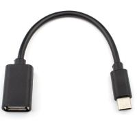Переходник Atcom OTG USB 2.0 AF to USB-C 0.1m Фото