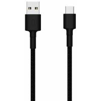 Дата кабель Xiaomi USB 3.0 AM to Type-C 1.0m Braide Black Фото