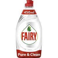 Средство для ручного мытья посуды Fairy Pure & Clean 450 мл Фото