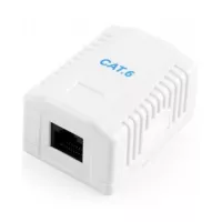 Компьютерная розетка Cablexpert RJ45x1 UTP cat.6 Фото