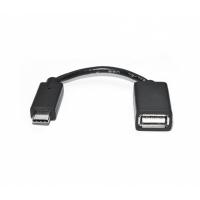 Дата кабель REAL-EL OTG USB 2.0 AF to Type-C 0.1m Фото