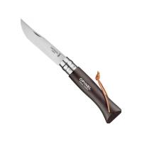Ніж Opinel №8 Inox VRI Trekking коричневый, без упаковки Фото