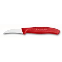 Кухонный нож Victorinox SwissClassic для чистки 6 см, красный Фото