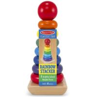 Развивающая игрушка Melissa&Doug Райдужна пірамідка Фото
