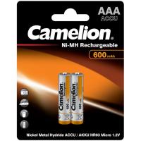 Аккумулятор Camelion AAA 600mAh Ni-MH R03 * 2 Фото