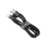 Дата кабель Baseus USB 2.0 AM to Lightning 2.0m Cafule 1.5A gray+blac Фото