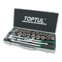 Набор инструментов Toptul комбінований 1/2" 43од. (дюйм+метр.) Фото