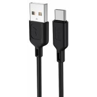 Дата кабель T-Phox USB 2.0 AM to Type-C 1.2m Fast T-C829 Black Фото