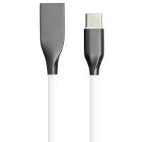 Дата кабель PowerPlant USB 2.0 AM to Type-C 2.0m white Фото