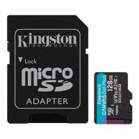 Карта пам'яті Kingston 128GB microSDXC class 10 UHS-I U3 A2 Canvas Go Plu Фото