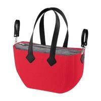 Сумка для мамы MyMia красный корпус/серый подкл Фото