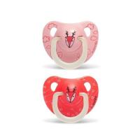 Пустышка Suavinex Олененок, 6-18 мес ночная 2 шт Фото