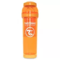 Бутылочка для кормления Twistshake антиколиковая 330 мл, оранжевая Фото