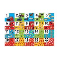 Пазл Melissa&Doug Мега "Числа - Ферма", 24 элемента Фото