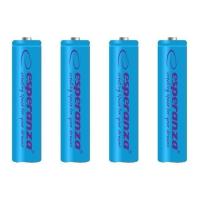 Акумулятор Esperanza AAA 1000mAh Ni-MH * 4 blue Фото