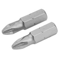 Набор бит Tolsen S2A крестовые РН 1х25 мм, 2 шт Фото