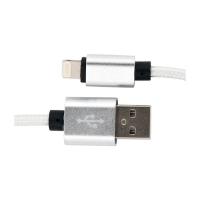 Дата кабель Dengos USB 2.0 AM to Lightning 1.0m white Фото