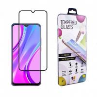 Стекло защитное Drobak Xiaomi Redmi 9A Full Cover Full Glue (Black) (2222 Фото
