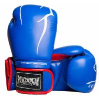 Боксерские перчатки PowerPlay 3018 16oz Blue Фото