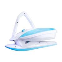 Санки Plastkon Skidrifter белые с голубым Фото