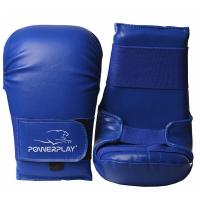 Перчатки для карате PowerPlay 3027 Сині M Фото