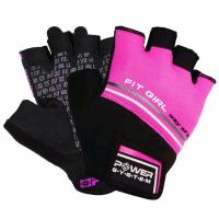 Перчатки для фитнеса Power System Fit Girl Evo PS-2920 S Pink Фото