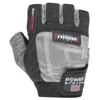 Перчатки для фитнеса Power System Fitness PS-2300 M Grey/Black Фото