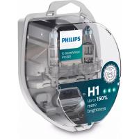 Автолампа Philips H1 X-treme VISION PRO +150%, 3700K, 2шт/блістер Фото