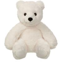 М'яка іграшка Aurora Ведмідь білий 28 см Фото