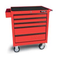 Тележка для инструмента Toptul 5 секций красная Фото