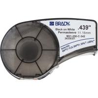 Етикетка Brady термоусадочная трубка, 2.39 - 5.46 мм, Black on Wh Фото