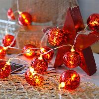 Гирлянда ColorWay Світлодіодна Christmas lights ball 6 см 10 LED 1.5 Фото
