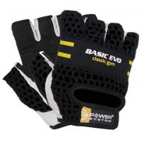 Перчатки для фитнеса Power System Basic EVO PS-2100 Black Yellow Line XS Фото