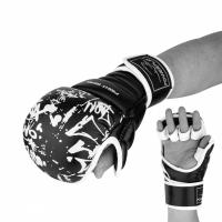 Перчатки для карате PowerPlay 3092KRT Black/White XL Фото